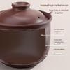 Peierson Traditional Unglazed Purple Clay Herbal Decoction Pot