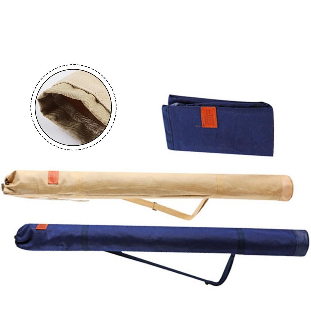 Fishing Rod Bag Folding Tackle Storage Comfortable Carrying Strap