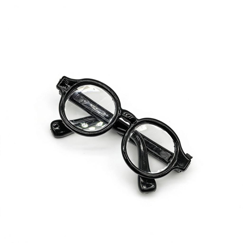 4.5cm Mini Doll Accessory Glasses for Plush and Cloth Dolls