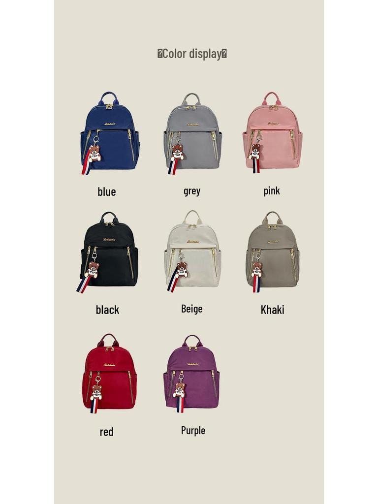 2024 Women's Trendy Large-Capacity Water-Resistant Backpack for Travel & School