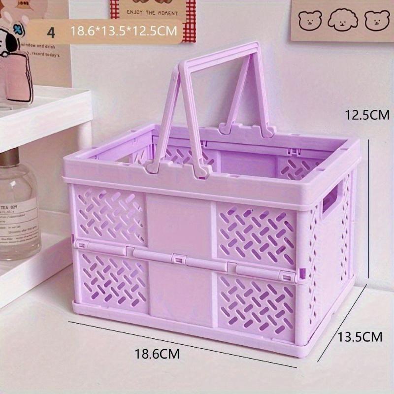 

6 Style INS Style Folding Storage Basket Multi-Function Stationary Holder Office Desk Accessories
