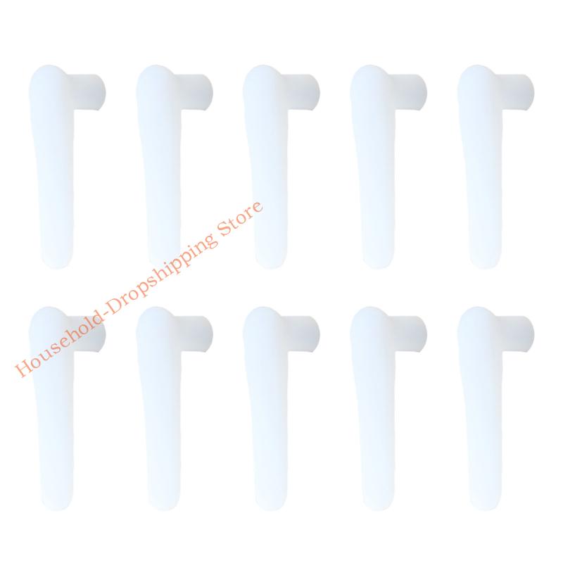 10 Elastomer Handle Canopies Against Fixed Not Slip Protectors For Office Homehealthcare Use 85AD