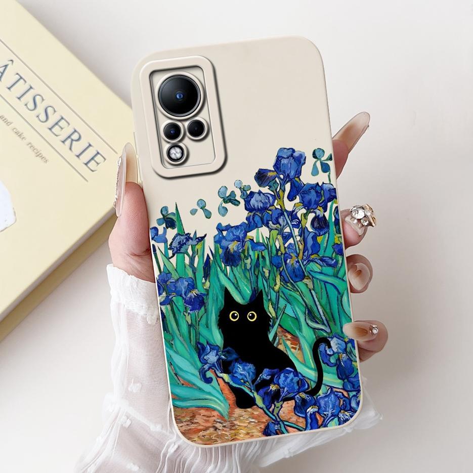 Für Infinix Note 11 Hülle Note 12 X663 X663B Stilvolle Candy Painted Handyhüllen für Infinix Note 11 Pro Note11 S Weiche Fundas