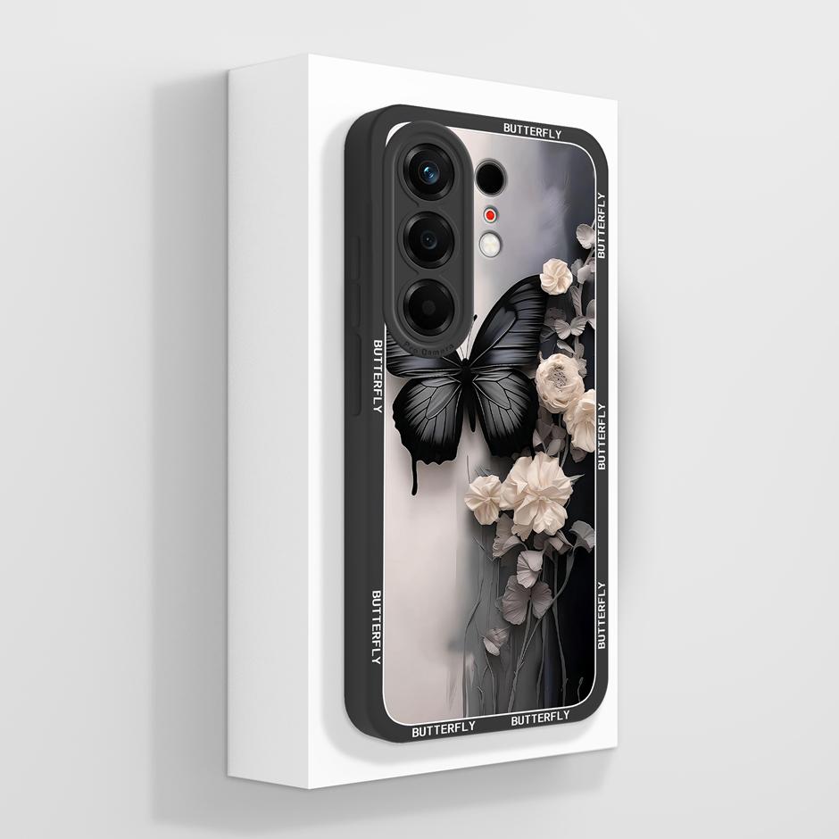 Case For Tecno Camon50 50Pro 50Ultra Oil Painting Butterfly Portable Full Protection Shell For Tecno Camon 50 Pro Ultra Cover