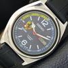 JAPAN VINTAGE SEIKO AUTOMATIC 7009A MENS FERRARI DIAL WATCH A700443-5 R203-a700443