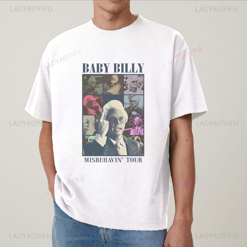 Baby Billy Summer Casual Multi-purpose Short-sleeved Round-neck T-shirt Suitable for Both Men a