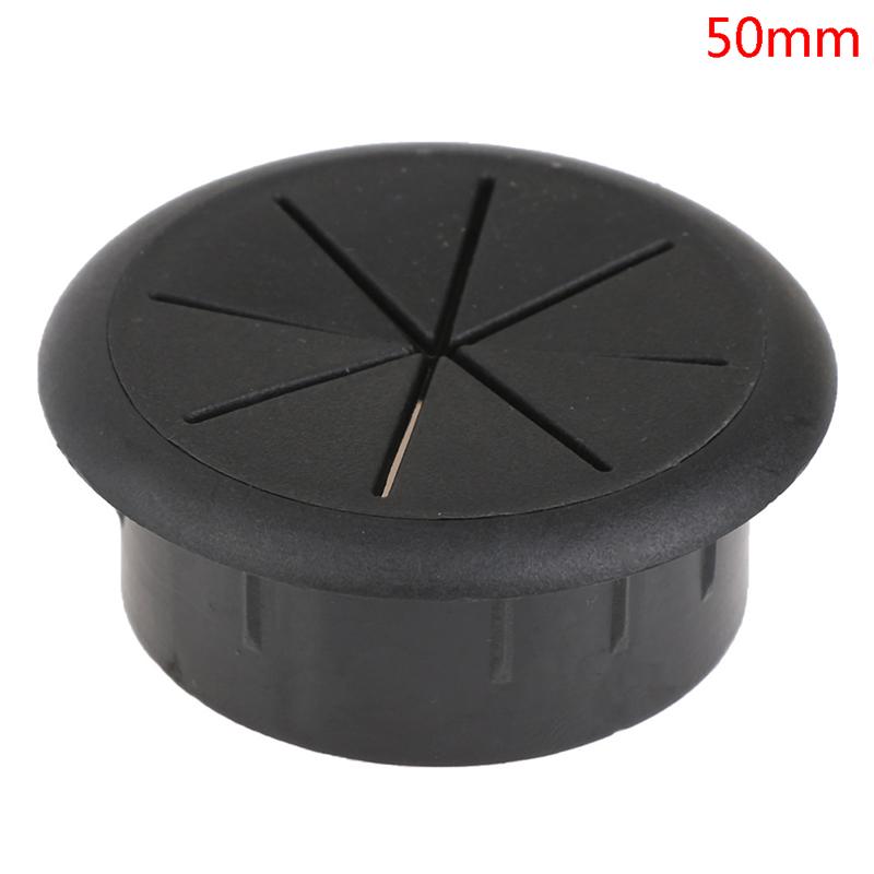 

50Mm/60Mm Computer Desk Line Hole Cover Plastic Eight Petal Threading Box Cover 1#