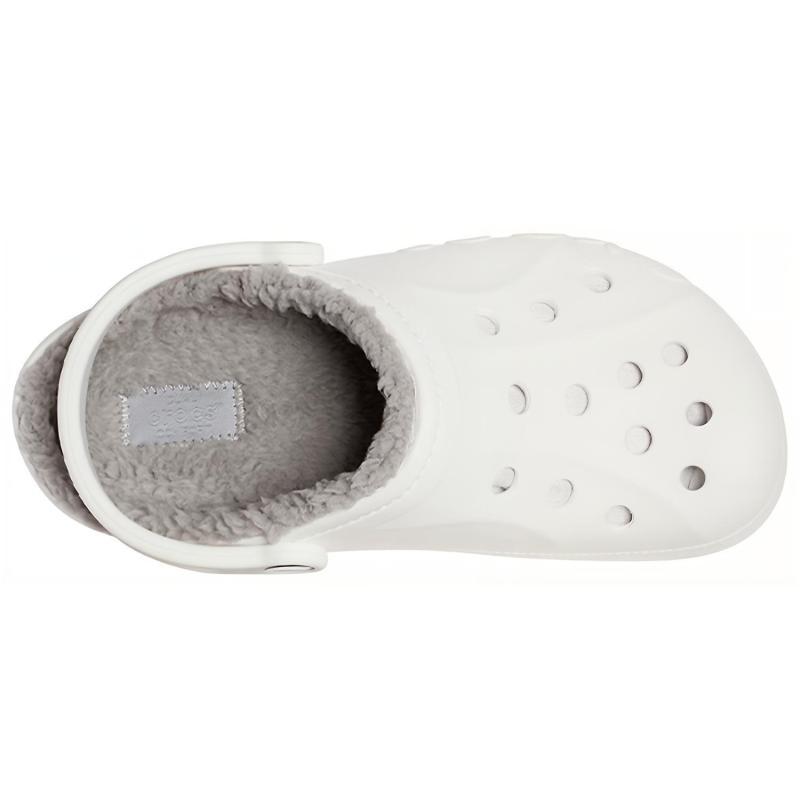 Crocs Baya Comfortable Abrasion Resistant Hole Shoes Unisex White
