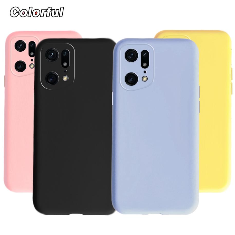 Für OPPO Find X5 Pro Hülle Find X5 Lite Candy TPU Handyhülle Matt Funda Für Oppo FindX5 X 5 X5Pro X5Lite CPH2371 CPH2305 Bumper