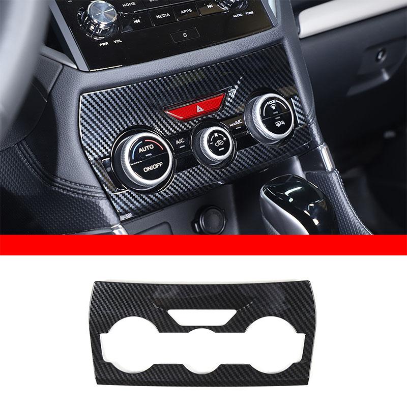 ABS Carbon Fiber For Subaru Forester -2024 Interior Kit Car Dashboard Console Gear Shift Panel Cover Trim Car Accessories