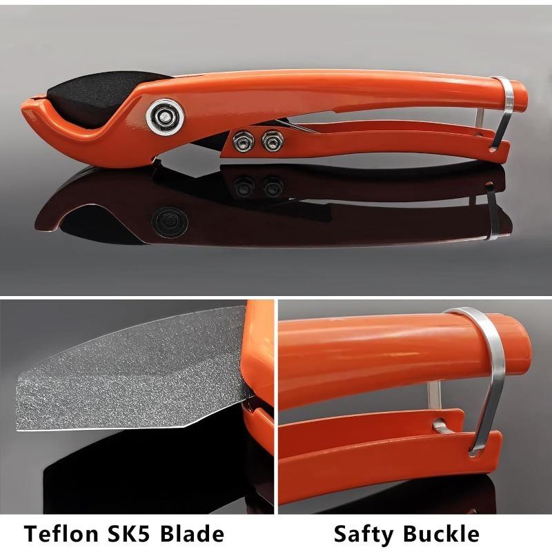 1PC PVC Pipe Cutter Heavy Duty Tubing Cutter with SK5 Blades Ratchet-type Tube for Shear Tube Cutter Hand Tools
