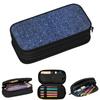 Denim Classic Navy Blue Pencil Cases for Students Gifts Pen Box Pencil Bag Large Capacity Pencil Pouch