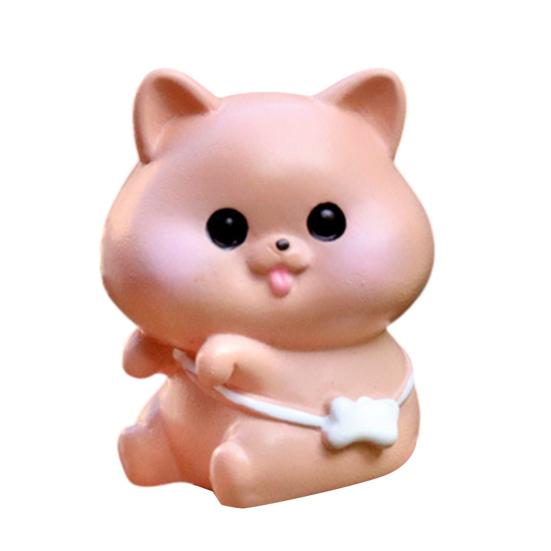 Winzige Harztiere Figur Mini Tiger Katze Hase Kuh Miniaturstatue für Puppenhaus Feengarten Terrarien Pflanzentopf Dekorationen Kuchenaufsatz Dekoration