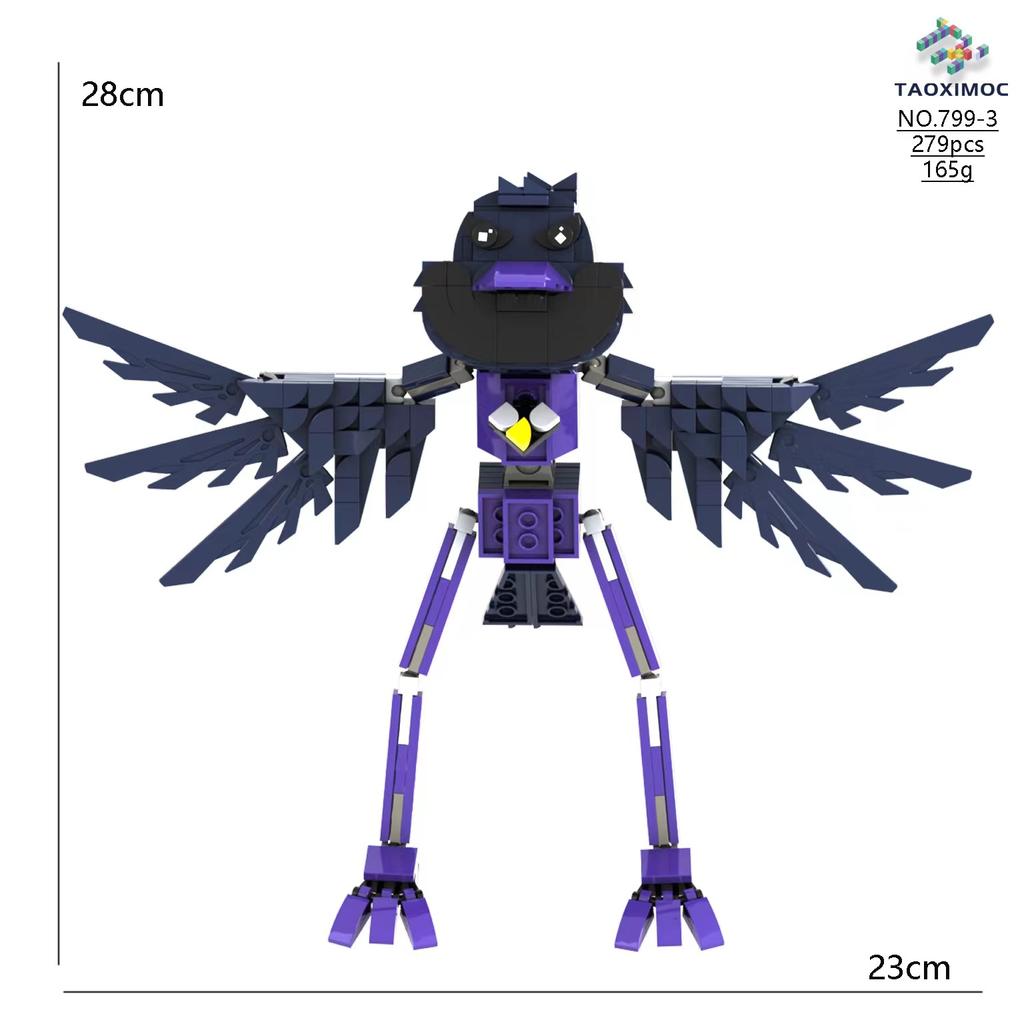 nightmare critters Bobby's game Time 4 Piano Rondoy Peripheral building blocks and figurines toys