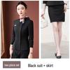 Luxury Women's Autumn/Winter Suit Set for Jewelry Store, Hotel Receptionist, and Salon Workwear