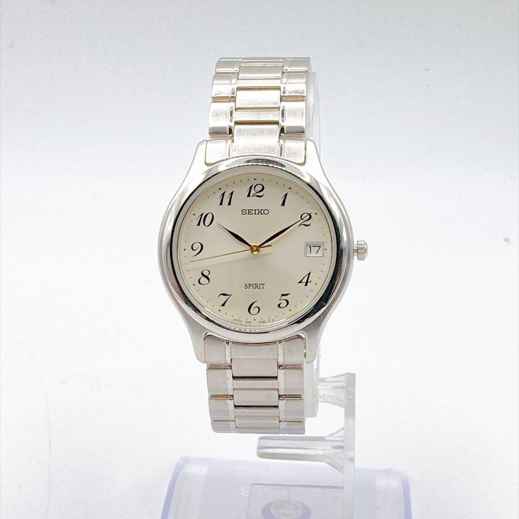 Used 462 SEIKO SPIRIT Men's Watch Quartz New Battery