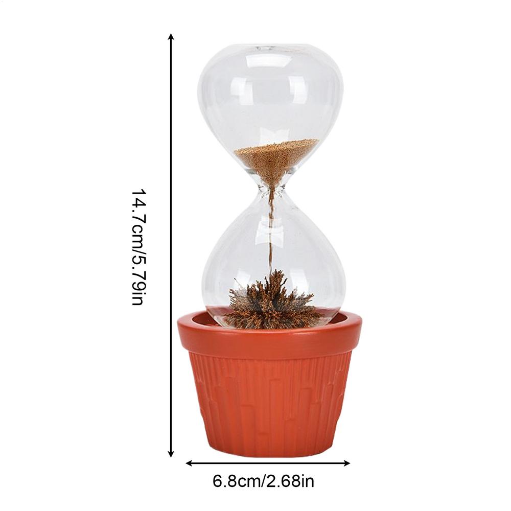 Магнитные песочные часы студенческие креативные стеклянные таймер песочные часы Ароматерапия магнитные украшения Домашнее украшение для выпечки