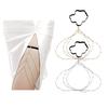 Women's Thigh Chain Trendy Multi-layer Beads Crystal Leg Chain Summer Stretch Body Jewelry For Beach Bikini