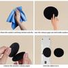 10 Pairs Adhesive Tape Hook and Loop Fasteners Double Sided Adhesive for Pads Rug Carpet Gripper Mounting Tapes Wall Decorations