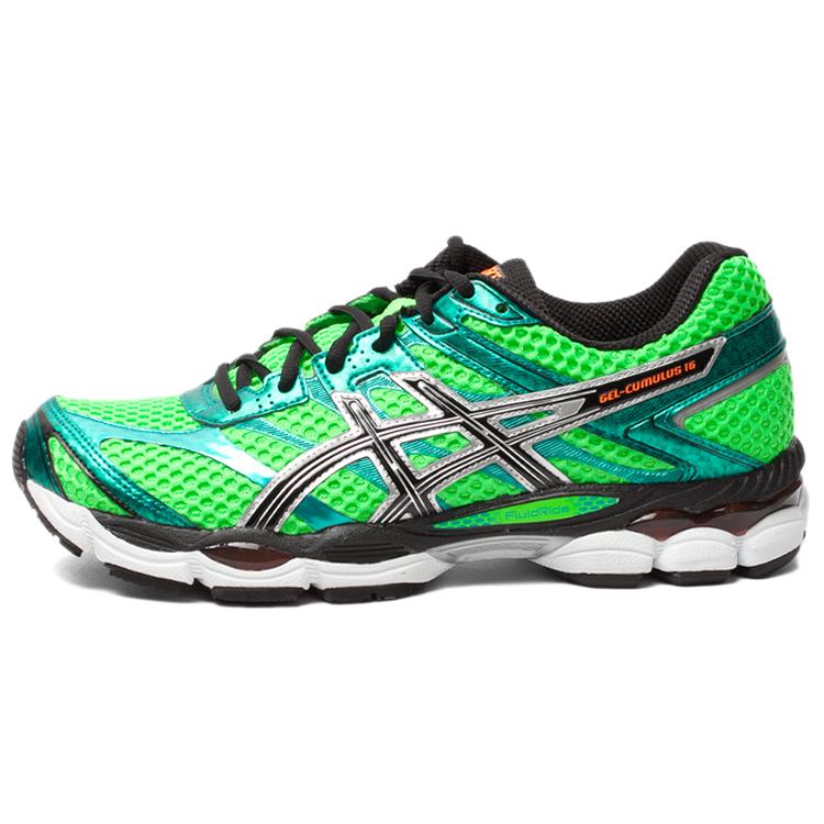 

Asics Gel Cumulus 16 Зручні низькі кросівки для бігу Чоловічі Мохово-зелений Сірий Сріблястий T439N-8599 42.5