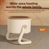 Ultra-Quiet Operation Portable Desktop Heater Energy Saving Space Heater  Winter Heating