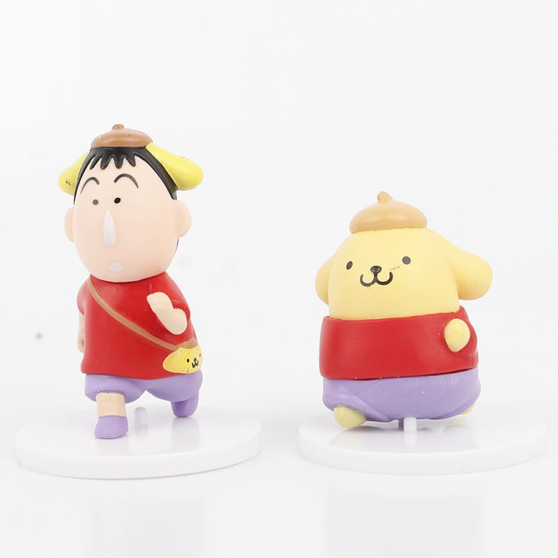 Adorable Pvc Anime Figures Set 10 Pieces Cute Character Collection For Fans