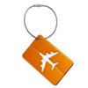 Aluminium Alloy Travel Luggage Tags Baggage Name Tags Suitcase Address Label Holder Metal Luggage Tag Travel Accessories