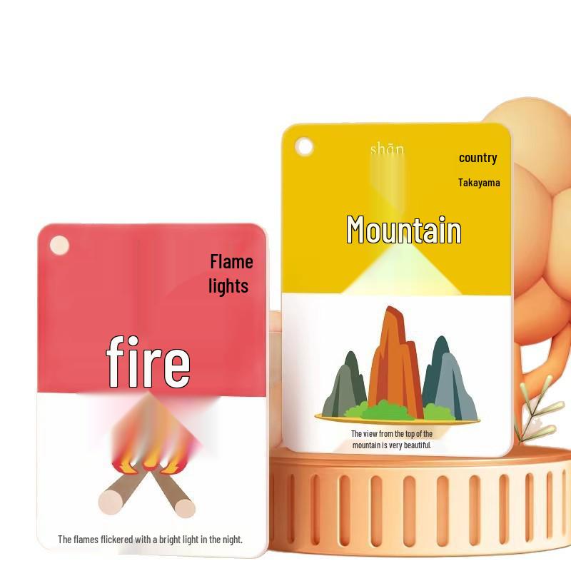 Kindergarten Literacy Cards: 3000 Picture-Based Chinese Characters for Early Learning and Baby Recognition