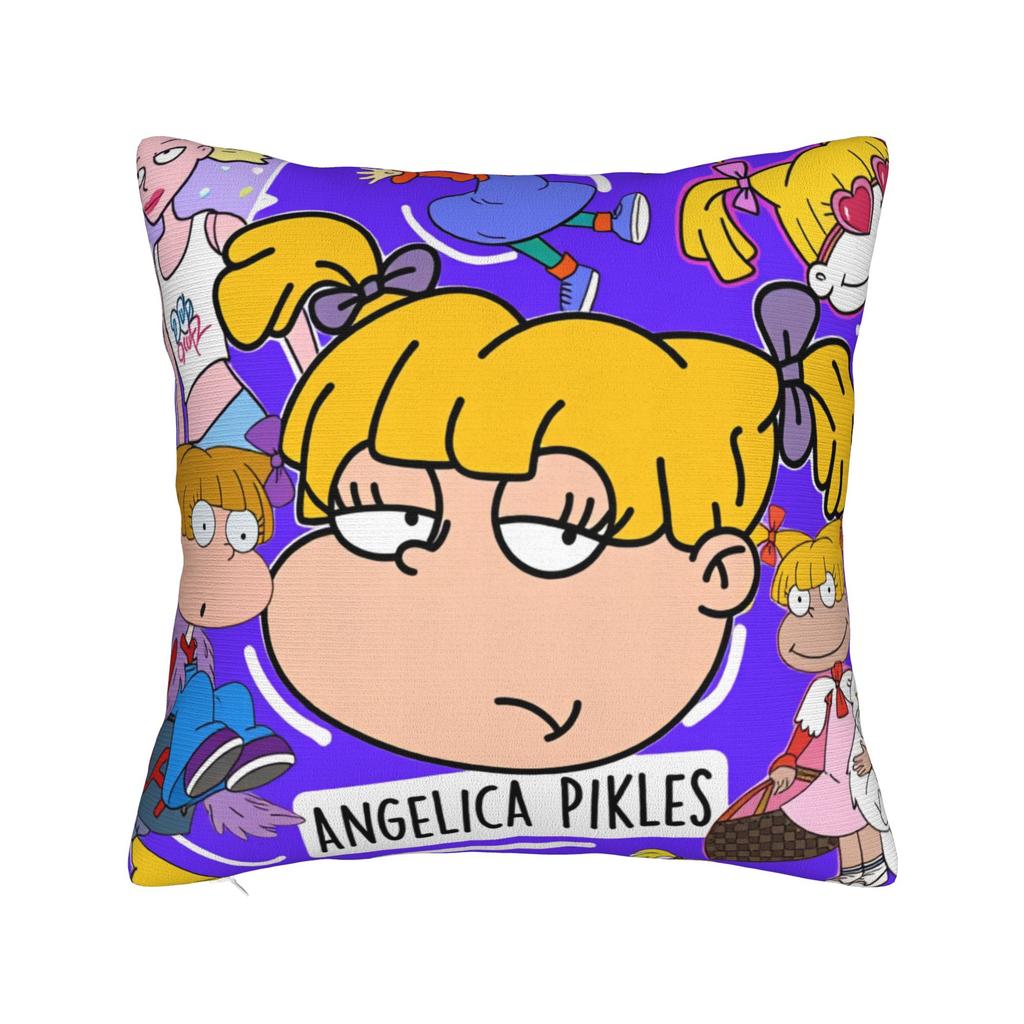 Rugratsed Chuckie Finster Anime Pillow Case  Design Pillow Cover For Sofa Home Decor Fashion Pillowcases