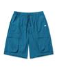 BROWNBREATH Tag Nylon Pocket Shorts - Blue