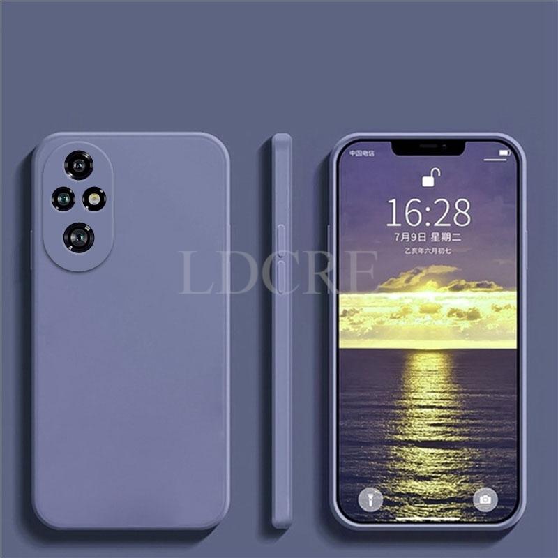 Custodia per Honor 200 Pro Cover in Silicone Liquido Custodia per Honor 200 Pro Custodia Protettiva in Gomma TPU per Telefono Cover per Honor 200 Pro