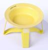Household Products Ceramic Pet Bowl Iron Frame Neck Protection Ufo Canned Water Bowl High Shallow Mouth Universal Pet Feeding