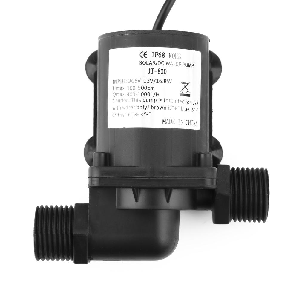Mini DC Brushless Water Pump for Small Fish Pond 12V  40 Celsius   100 Celsius