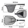  Collapsible Handle Mesh Fish Netting Landing for Pond Tank Beach Kayak