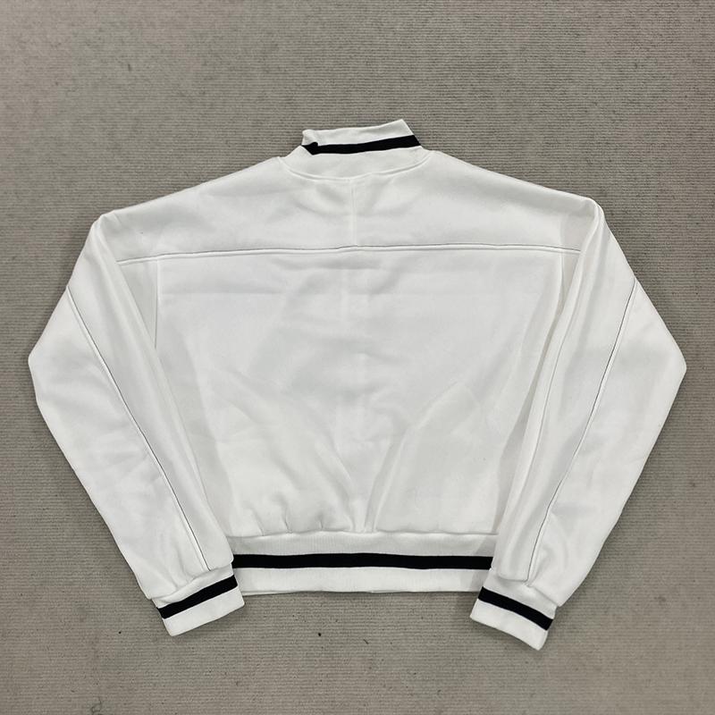 Korean Cartoon Long Sleeved Baseball Jacket for Girls Kawaii Street Jacket Personalized Zipper Cardigan Anime Autumn