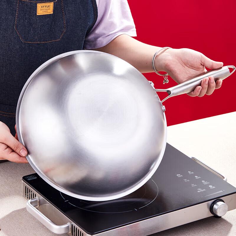 Yibo Legge Series 30cm Wrought Iron Non-Stick Wok & Frying Pan