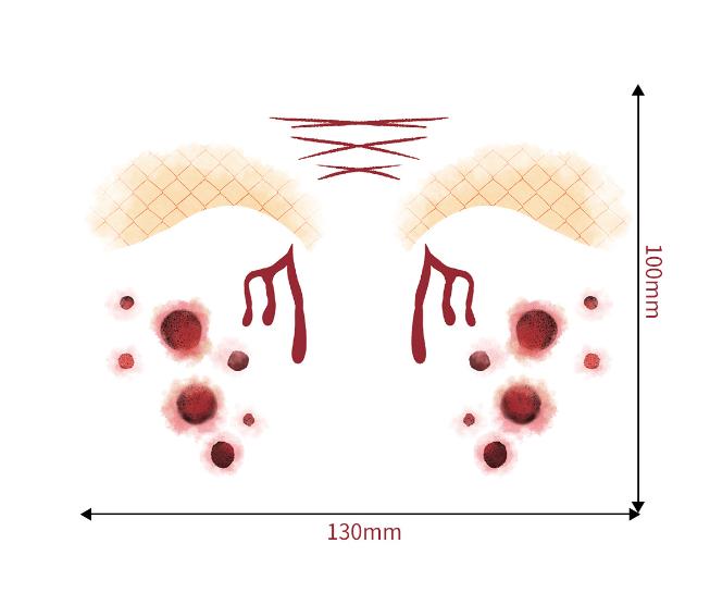 1set Halloween Face Tattoo Stickers Pumpkin Bat Star Moon Fake Freckles Temporary Tattoo Stickers for Music Party Festival Decor