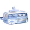 Clear Pencil Case Transparent Large Capacity Exam Approved Stationery Bag Ins Style Pencil Pouch for School Kids