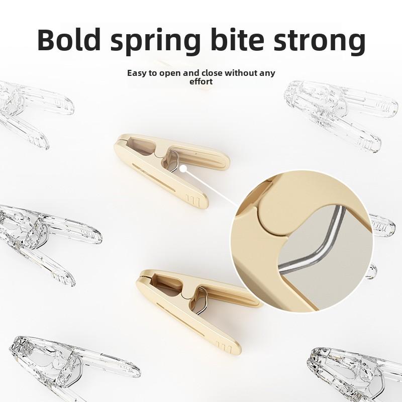 10PCS Large Beach Towel Clips Plastic Strong Windproof Clothes Pegs Quilt Hanging Clip Reusable Non-slip Fixed Drying Clothespin