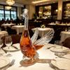 Bird Shaped Glass Whiskeys Decanter Clear Liquor Bottle with Sculptural Wing Detail and Stable Base for Bar Shelf Display Dining Table