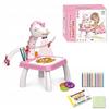 Unicorn Projector For Painting Desk Board Pink Educational