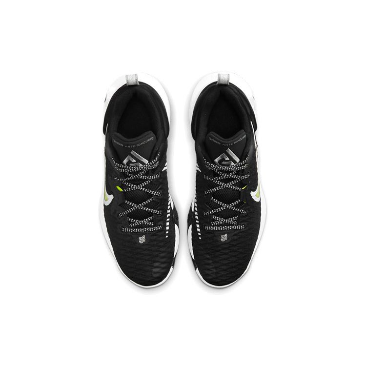 Nike Giannis Immortality Schwarz Volt Herren-Sneakers Weiß Wolfsgrau Klar CZ4099-010