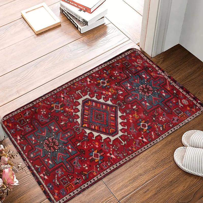 Moroccan Ethnic Bathroom Mats Small Rugs Soft Kitchen Carpet Home Living Room Carpets Entrance Door Mats New Year Decorative