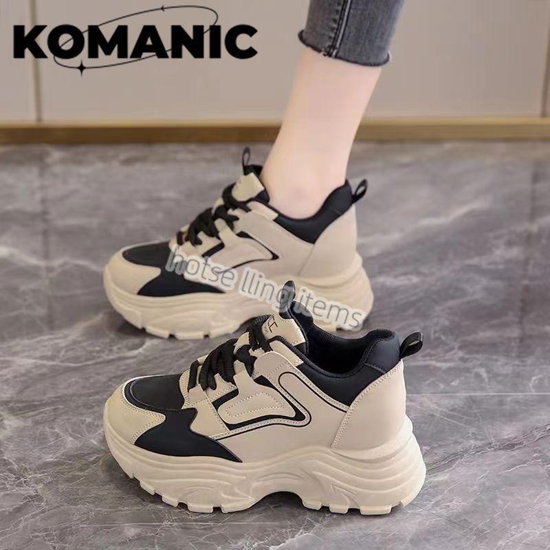 

PLOVER dad shoes spring and autumn 2025 new women s shoes non-slip heightening board shoes niche light casual sports shoes 35