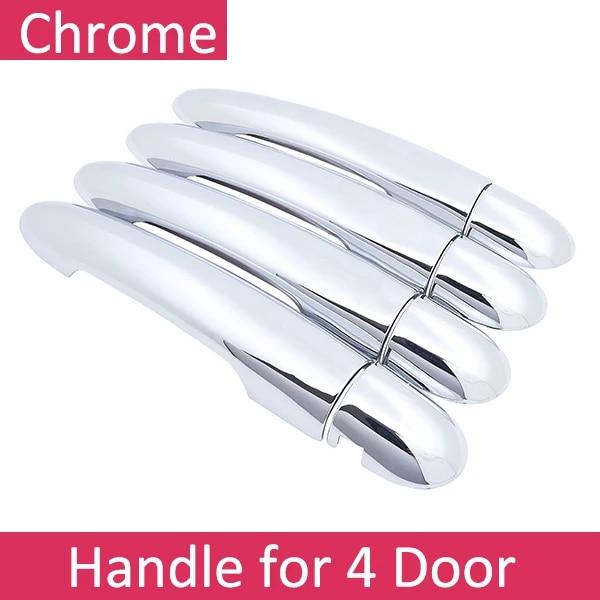 For Renault Grand Modus 2004 2005 2006 2007 2008 2009 2010 2011 2012 Chrome Door Handle Cover Exterior Car Stickers Accessories