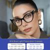 Oval Cat Eye Women's Reading Glasses Blue Filter Len Acetate Material Prescription Astigmatism Glasses Optical Myopia Glasses