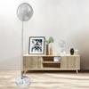 USB Rechargeable Folding Telescopic Floor Fan Summer Mute Student Desktop Fan