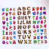 10 Sheets Kids Stickers 3D Puffy Bulk Cartoon English Alphabet Letters Number Stickers Educational Toys for Girl Boy GYH