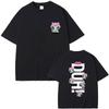Korean Kpop P1Harmony 2025 DUH Cartoon Style Print Tshirt Cat Funny Meme T Shirt Men Women Hip Hop Fashion Oversized Tshirts