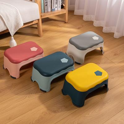 Simple Small Bench Home Round and Comfortable Children's Stool Non-Slip Shoe Changing Stool